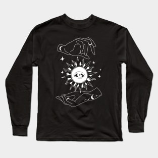 Witchcraft Symbols Long Sleeve T-Shirt